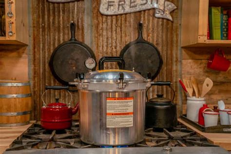 pressure canning on a gas stove